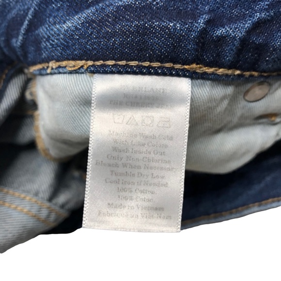 Everlane The Cheeky Jean High Rise Distressed 100% Cotton Crop Jean - Picture 12 of 16